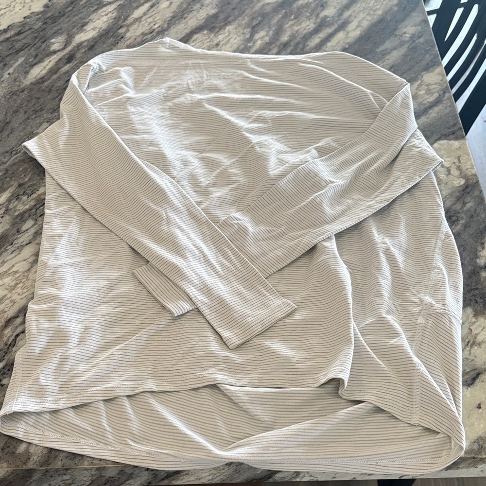 Lululemon Back in action Striped Long Sleeve Top 2